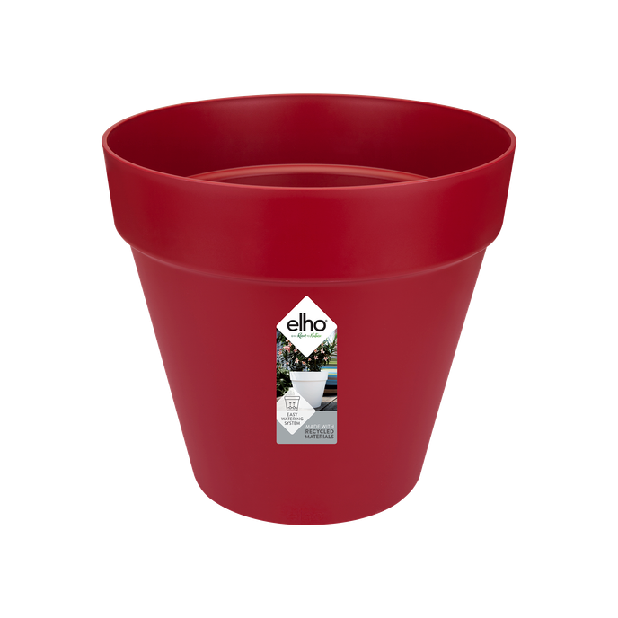loft urban rond 30cm veenbes rood